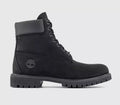 Timberland Premium 6 Inch Boots Black Nubuck | Durable Waterproof Boots