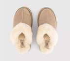UGG Disquette Slippers Sand – Women’s Suede Platform Slip-On Comfort Slippers