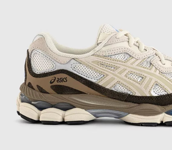ASICS GEL-NYC Trainers – Cream / Brown