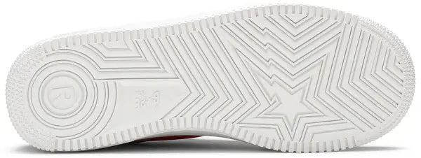Bapesta Low ‘White Shark Face’ Sneakers – Iconic Streetwear Trainers