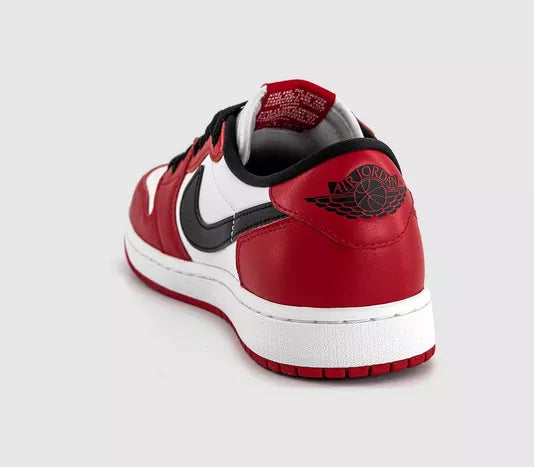 Nike Air Jordan 1 Low OG Varsity Red Black Summit White Trainers – Men’s AJ1 Sneakers