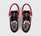 Nike Air Jordan 1 Low OG Varsity Red Black Summit White Trainers – Men’s AJ1 Sneakers