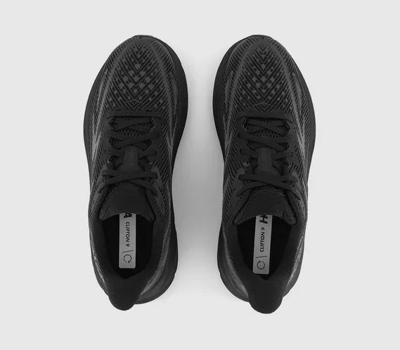 HOKA Clifton 9 Trainers – Black