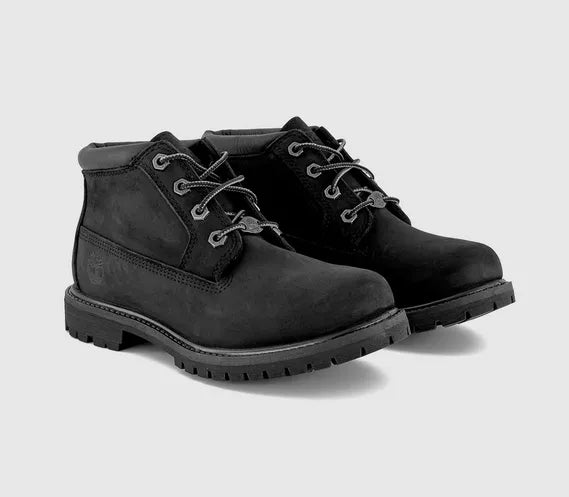 Timberland Nellie Chukka Boots Black | Waterproof Leather Boots