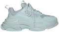 Balenciaga Unisex Triple S Blue Grey Trainers | One2One Online