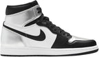 Jordan 1 High OG Silver Toe Black/Black Metallic Silver