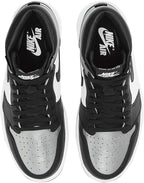 Jordan 1 High OG Silver Toe Black/Black Metallic Silver