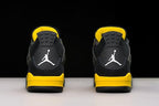Air Jordan 4 Retro Thunder Trainers – Black / Tour Yellow
