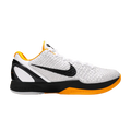 Nike Kobe 6 Protro Playoff Pack White Del Sol Trainers – White Yellow Basketball Sneakers