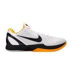 Nike Kobe 6 Protro Playoff Pack White Del Sol Trainers – White Yellow Basketball Sneakers