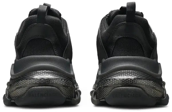 Balenciaga Triple S Sneaker Clear Sole Black | Luxury Designer Trainers