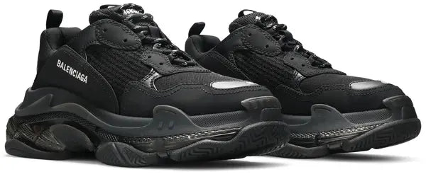 Balenciaga Triple S Sneaker Clear Sole Black | Luxury Designer Trainers
