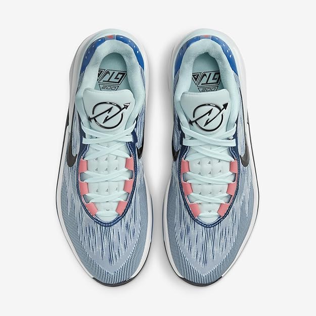Nike Air Zoom GT Cut 'White Laser Blue' – Crisp Style, Court-Ready Performance