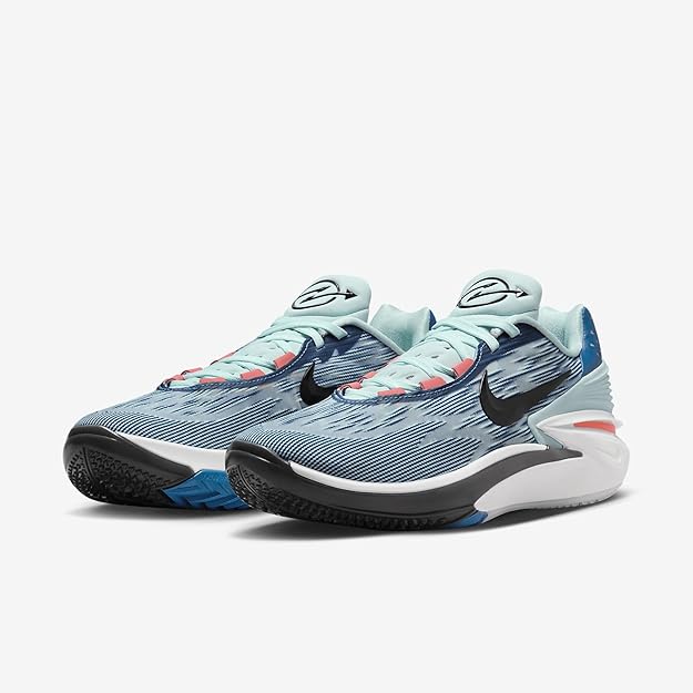 Nike Air Zoom GT Cut 'White Laser Blue' – Crisp Style, Court-Ready Performance