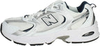 New Balance 530 Trainers Dispersed Glitched Black – Low Top Retro Running Sneakers