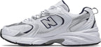 New Balance 530 Trainers Dispersed Glitched Black – Low Top Retro Running Sneakers