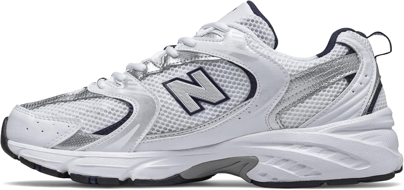 New Balance 530 Trainers Dispersed Glitched Black – Low Top Retro Running Sneakers