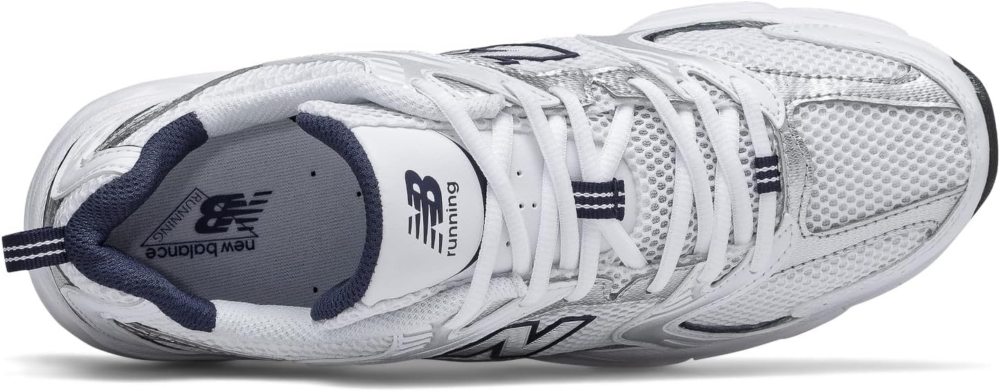 New Balance 530 Trainers Dispersed Glitched Black – Low Top Retro Running Sneakers