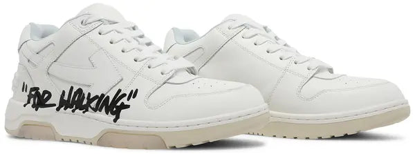 Off-White Out of Office Low ‘For Walking – White Black’ Sneakers – Luxury Trainers