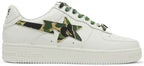 Bapesta ‘White Camo’ Sneakers – Iconic Streetwear Low-Top Trainers