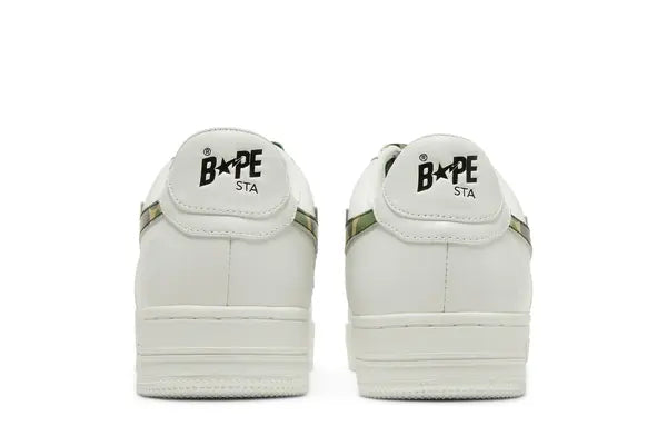 Bapesta ‘White Camo’ Sneakers – Iconic Streetwear Low-Top Trainers