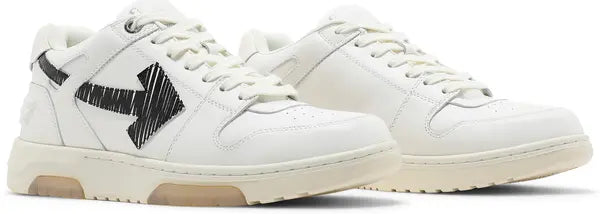 Off-White Out of Office Low ‘Calf Specials – White Black’ Sneakers – Luxury Trainers