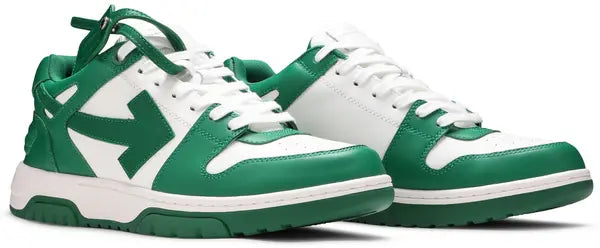 Off-White Out of Office Low ‘White Green’ Sneakers – Luxury Streetwear Trainers