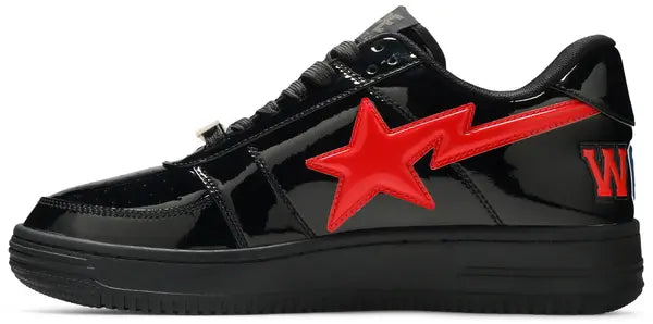 Bapesta Low M2 ‘Shark Face – Black’ Sneakers – Iconic Streetwear Trainers