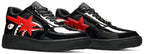Bapesta Low M2 ‘Shark Face – Black’ Sneakers – Iconic Streetwear Trainers