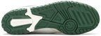 New Balance 550 ‘White Green’ Trainers – Leather Basketball Sneakers with Green Accents