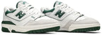 New Balance 550 ‘White Green’ Trainers – Leather Retro Basketball Sneakers