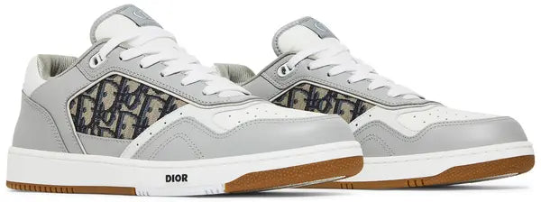 Dior B27 Low ‘Dior Oblique Galaxy – Grey Gum’ Sneakers – Luxury Designer Trainers