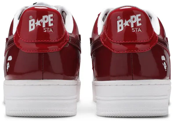 Bapesta Low M1 ‘Color Camo Combo – Red’ Sneakers – Iconic Streetwear Trainers
