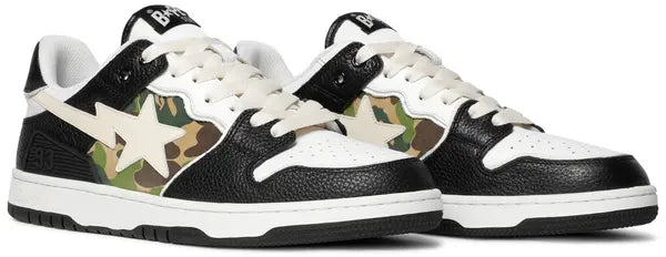 BAPE Sk8 Sta ‘Black Camo’ Sneakers – Iconic Streetwear Skate Trainers