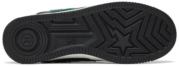 Bapesta Low M2 ‘Green’ Sneakers – Iconic Streetwear Low-Top Trainers