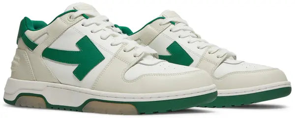 Off-White Out of Office Low ‘White Green’ Sneakers – Luxury Streetwear Trainers