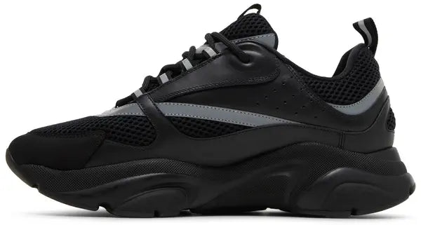 Dior B22 ‘Black Reflective’ Sneakers – Luxury Chunky Designer Trainers