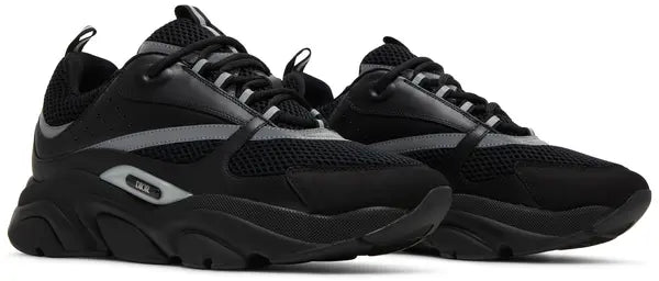 Dior B22 ‘Black Reflective’ Sneakers – Luxury Chunky Designer Trainers