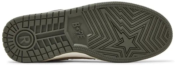BAPE Sk8 Sta ‘Beige’ Sneakers – Minimal Streetwear Skate Low-Tops