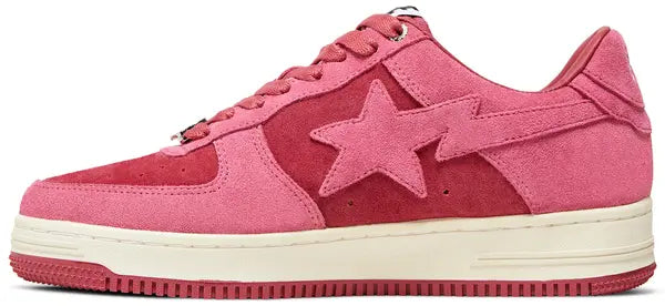 Bapesta Low M1 ‘Pink’ Sneakers – Iconic Streetwear Low-Top Trainers