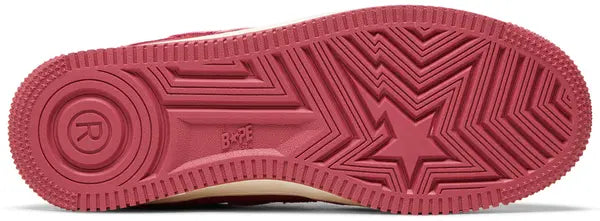 Bapesta Low M1 ‘Pink’ Sneakers – Iconic Streetwear Low-Top Trainers