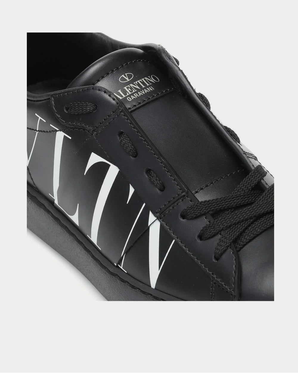 Valentino Garavani Open VLTN Logo ‘Black White’ Sneakers – Luxury Designer Trainers