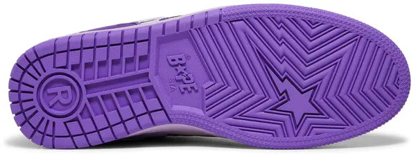 BAPE Sk8 Sta M1 ‘Purple’ Sneakers – Bold Streetwear Skate Trainers