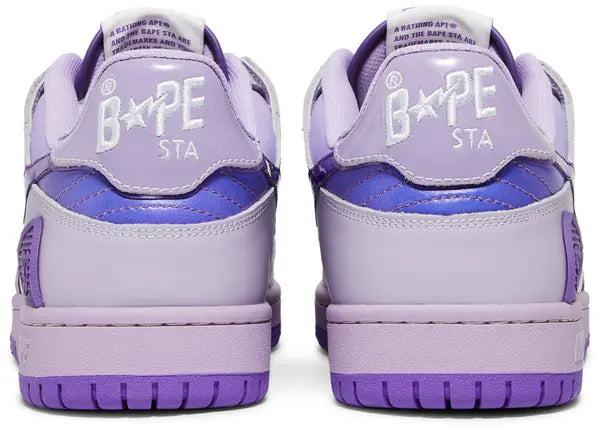 BAPE Sk8 Sta M1 ‘Purple’ Sneakers – Bold Streetwear Skate Trainers