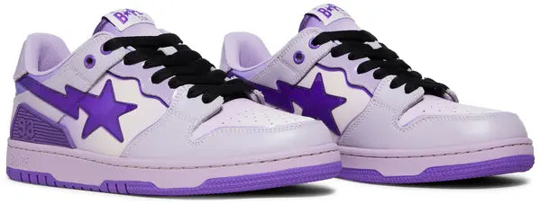 BAPE Sk8 Sta M1 ‘Purple’ Sneakers – Bold Streetwear Skate Trainers