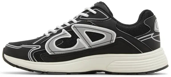 Dior B30 ‘Reflective CD30 – Black’ Sneakers – Luxury Performance Trainers