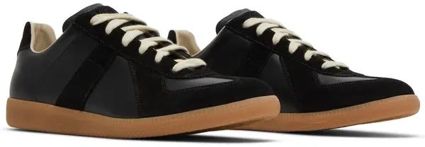 Maison Margiela Replica ‘Black Gum’ Sneakers – Premium Minimalist Trainers