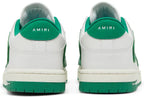 AMIRI Skel Top Low ‘White Green’ Sneakers – Luxury Streetwear Trainers