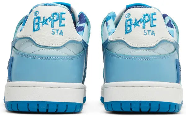 BAPE Sk8 Sta #2 ‘ABC Camo – Blue’ Sneakers – Streetwear Skate Trainers