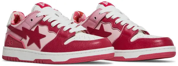 BAPE Sk8 Sta #2 ‘ABC Camo – Red’ Sneakers – Streetwear Skate Trainers